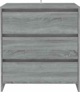 vidaXL vidaXL Szafka, szary dąb sonoma, 70x41x75 cm, płyta wiórowa 6