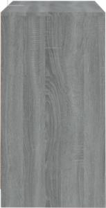 vidaXL vidaXL Szafka, szary dąb sonoma, 70x41x75 cm, płyta wiórowa 7
