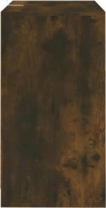 vidaXL Szafka, przydymiony dąb, 70x41x75 cm, płyta wiórowa 8
