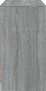 vidaXL vidaXL Szafka, szary dąb sonoma, 70x41x75 cm, płyta wiórowa 8