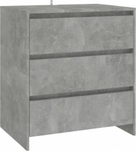 vidaXL Komoda, szarośc betonu, 70 x 41 x 75 cm, płyta wiórowa 2