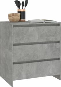 vidaXL Komoda, szarośc betonu, 70 x 41 x 75 cm, płyta wiórowa 4