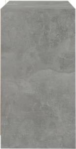 vidaXL Komoda, szarośc betonu, 70 x 41 x 75 cm, płyta wiórowa 7