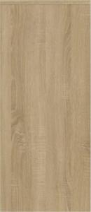 vidaXL vidaXL Szafka, dąb sonoma, 102x33x75 cm, płyta wiórowa 7