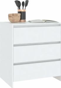 vidaXL vidaXL Komoda, biała, 70 x 41 x 75 cm, płyta wiórowa 4
