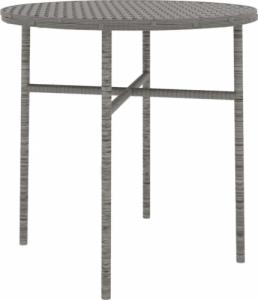 vidaXL vidaXL 3-częściowy zestaw mebli ogrodowych, polirattan, szary 5