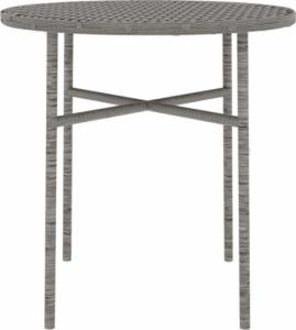 vidaXL vidaXL 3-częściowy zestaw mebli ogrodowych, polirattan, szary 6