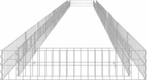 vidaXL vidaXL Podwyższona donica gabionowa, galwanizowana stal, 1000x100x20cm 3