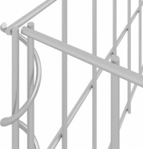 vidaXL vidaXL Podwyższona donica gabionowa, galwanizowana stal, 1000x100x20cm 4