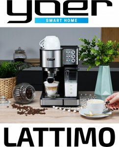 Ekspres ciśnieniowy Yoer Lattimo EMF01S 2