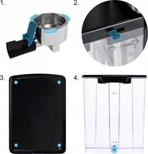 Ekspres ciśnieniowy Yoer Lattimo EMF01S 10