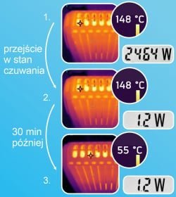 Grzejnik Yoer OFR1025BK olejowy 2500 W 3