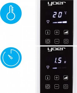 Grzejnik Yoer CH01W konwektorowy 2000 W 12
