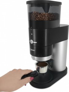 Młynek do kawy Yoer Elektryczny MŁYNEK do kawy ŻARNOWY Automatyczny STOŻKOWY Stalowy - YOER Mulino BCG01BK 6