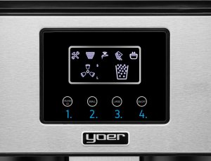 Kostkarka do lodu Yoer 3w1 z dystrybutorem wody i kruszarką lodu - Ice Breaker IMW03BK 6