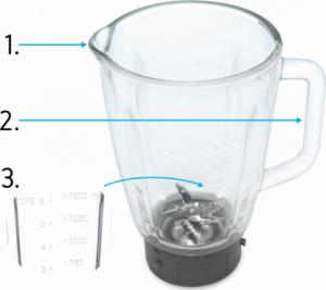 Blender kielichowy Yoer Blender kielichowy Triplo JB02S 10