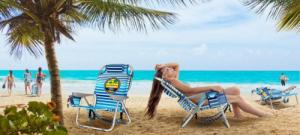 Yoer Leżak Plażowy Hawaii TCC01B  Składane Turystyczne 4w1 Plecak + Lodówka 13