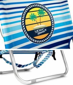 Yoer Leżak Plażowy Hawaii TCC01B  Składane Turystyczne 4w1 Plecak + Lodówka 4