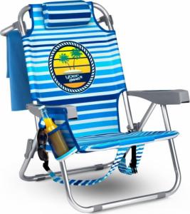 Yoer Leżak Plażowy Hawaii TCC01B  Składane Turystyczne 4w1 Plecak + Lodówka 5