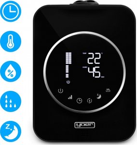 Nawilżacz powietrza Yoer Aqualio HU01BK Czarny 13