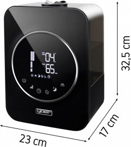 Nawilżacz powietrza Yoer Aqualio HU01BK Czarny 15