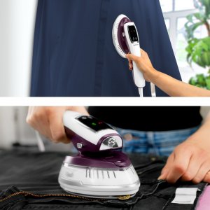 Parownica do ubrań Yoer PAROWNICA Ręczna do ubrań ŻELAZKO Parowe Steamer 2w1 PRASOWACZ Generator pary - YOER X-Smooth HGS01WP 5