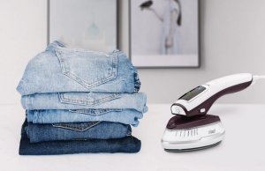 Parownica do ubrań Yoer PAROWNICA Ręczna do ubrań ŻELAZKO Parowe Steamer 2w1 PRASOWACZ Generator pary - YOER X-Smooth HGS01WP 8