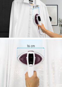 Parownica do ubrań Yoer PAROWNICA Ręczna do ubrań ŻELAZKO Parowe Steamer 2w1 PRASOWACZ Generator pary - YOER X-Smooth HGS01WP 9