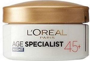 L’Oreal Paris Age Specialist 45+ Night Cream - przeciwzmarszczkowy krem na noc 50ml 1