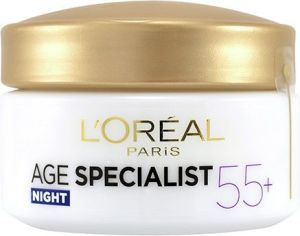 L’Oreal Paris Age Specialist 55+ Night Cream - przeciwzmarszczkowy krem na noc 50ml 1