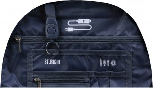 St. Majewski Zestaw STRIGHT Plecak BP-07 + saszetka Magnolia 8