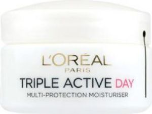 L’Oreal Paris Triple Active Day Cream Dry Skin - do skóry suchej i wrażliwej 50ml 1