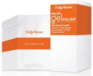 Sally Hansen Salon Gel Polish Nail Cleanser Pads - chusteczki do manicure 20szt 1
