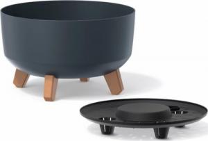 Prosperplast Doniczka Gracia Low DGRL300L antracytowa 2