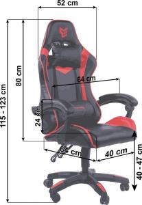 Fotel Marco Game Red Force 3