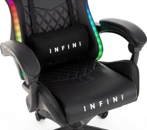 Fotel Marco Game LED RGB czarny 4