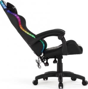 Fotel Marco Game LED RGB czarny 7