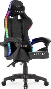Fotel Marco Game LED RGB czarny 1