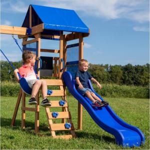 Backyard Discovery Drewniany Plac Zabaw Aurora Domek Zjeżdżalnia Backyard Discovery 4