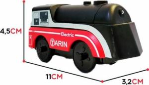 Woopie Lokomotywa Elektryczna Pociąg Wagony na Magnes 5