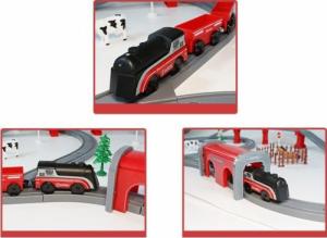 Woopie Lokomotywa Elektryczna Pociąg Wagony na Magnes 6