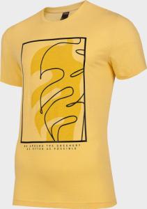Outhorn T-Shirt Outhorn HOL22-TSM623 72S HOL22-TSM623 72S żółty L 1