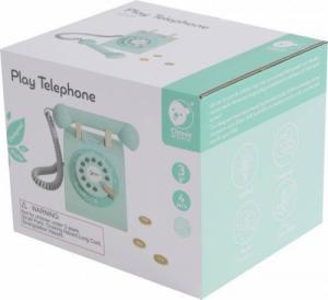 Classic World CLASSIC WORLD Klasyczny Drewniany Telefon dla Dzieci 4 el. 2