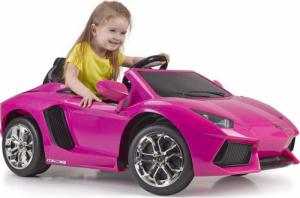 Feber FEBER Lamborghini Aventador Pink samochód elektryczny 6V 3+ 4