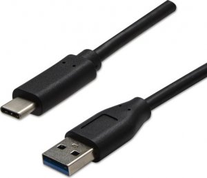 Kabel USB Neutralle USB-A - USB-C 1 m Czarny 1