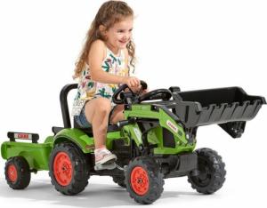 Falk Traktor Claas z Przyczepą i Łyżką na pedały 11