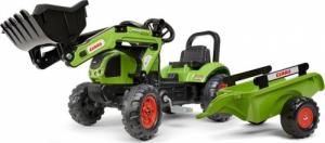 Falk Traktor Claas z Przyczepą i Łyżką na pedały 12