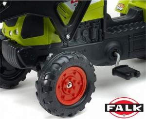 Falk Traktor Claas z Przyczepą i Łyżką na pedały 3
