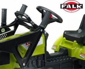 Falk Traktor Claas z Przyczepą i Łyżką na pedały 5
