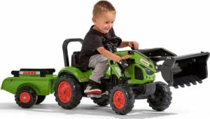 Falk Traktor Claas z Przyczepą i Łyżką na pedały 10